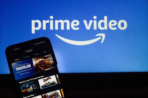 Die App von Amazon Prime Video auf einem Smartphone