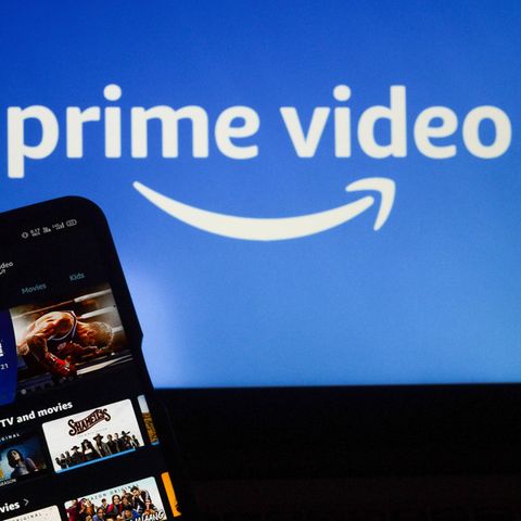 Die App von Amazon Prime Video auf einem Smartphone