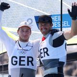 Segler Thomas Plößel und Erik Heil