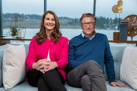 Melinda und Bill Gates