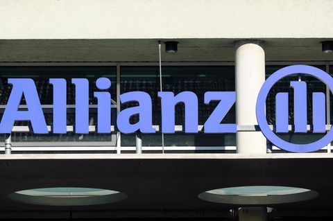 Logo der Allianz-Versicherung in München
