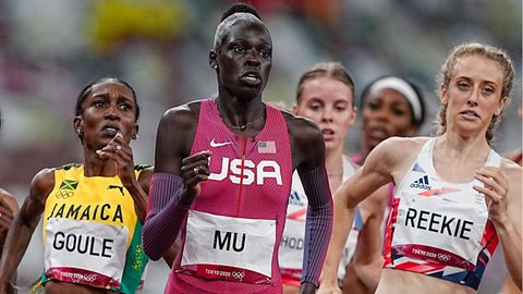 Das 800-Meter-Finale der Frauen in Tokio