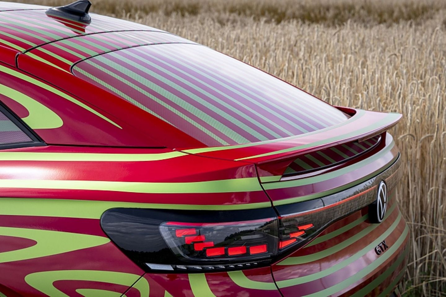 Der VW ID.5 GTX ist das erste VW Modell seit dem Scirocco, das einen integrierten Heckspoiler hat