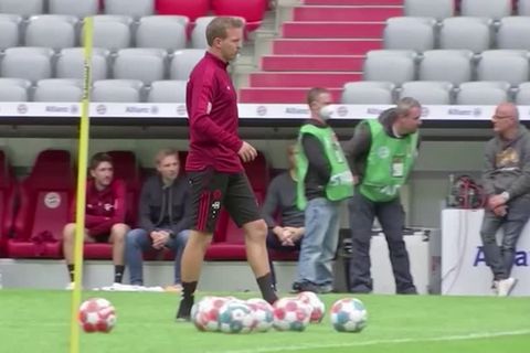 Video: Schaulaufen beim FC Bayern München - mit einem Olympiasieger