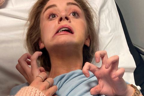 Mutter veröffentlicht erschreckende Szenen von krampfender Tochter, nachdem ihr Drogen untergemischt wurden