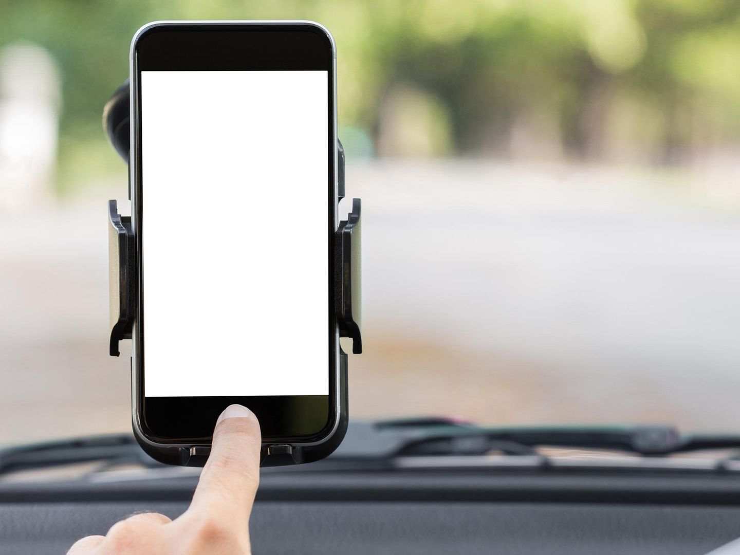KFZ Saugnapf Smartphone Halterung für Apple iPhone Handy Auto Halter, 6,70 €