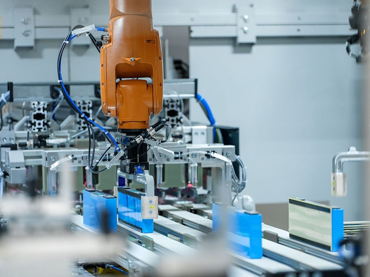 Batteriefertigung bei BMW