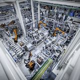 Batteriefertigung bei Mercedes