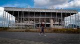 Das verfallende Estádio Aquático Olímpico