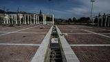 Verfall und Ruinen auch im ehemaligen Olympischen Dorf in Athen, hier im März 2016 fotografiert
