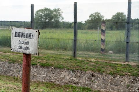Die ehemalige innerdeutsche Grenze