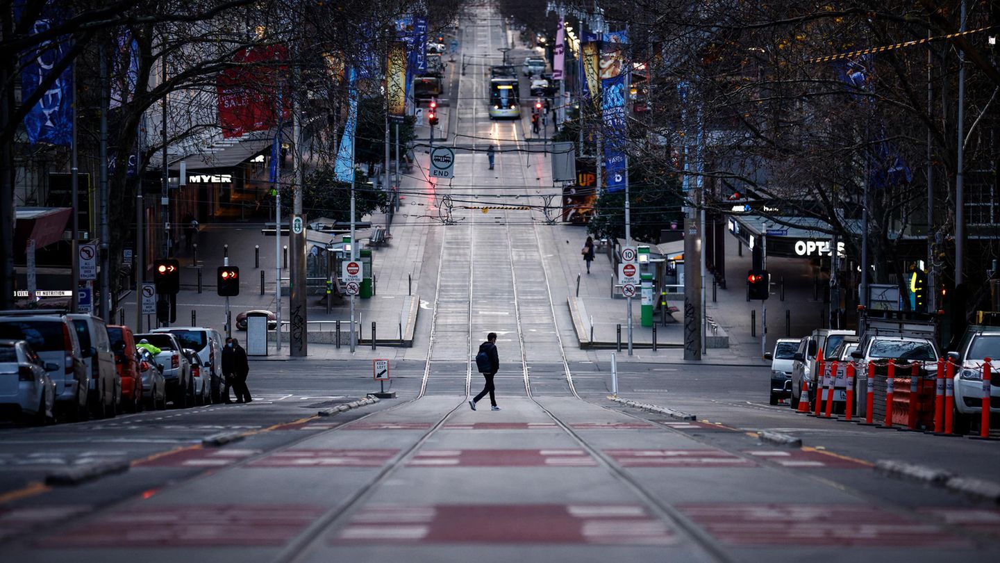 Melbourne im Lockdown