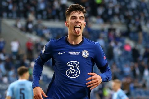 Kai Havertz Man City vs Chelsea Champions League final 2020-21
