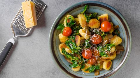 Schnelles Rezept für Gnocchi vom Blech.