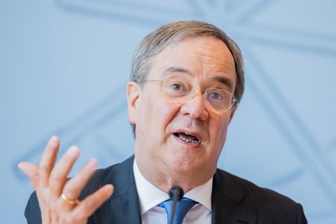Armin Laschet (CDU), Ministerpräsident von Nordrhein-Westfalen und Kanzlerkandidat der Union