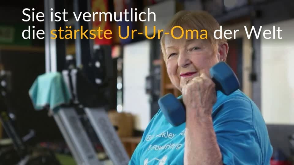 Video: Die stärkste Ur-Ur-Oma der Welt