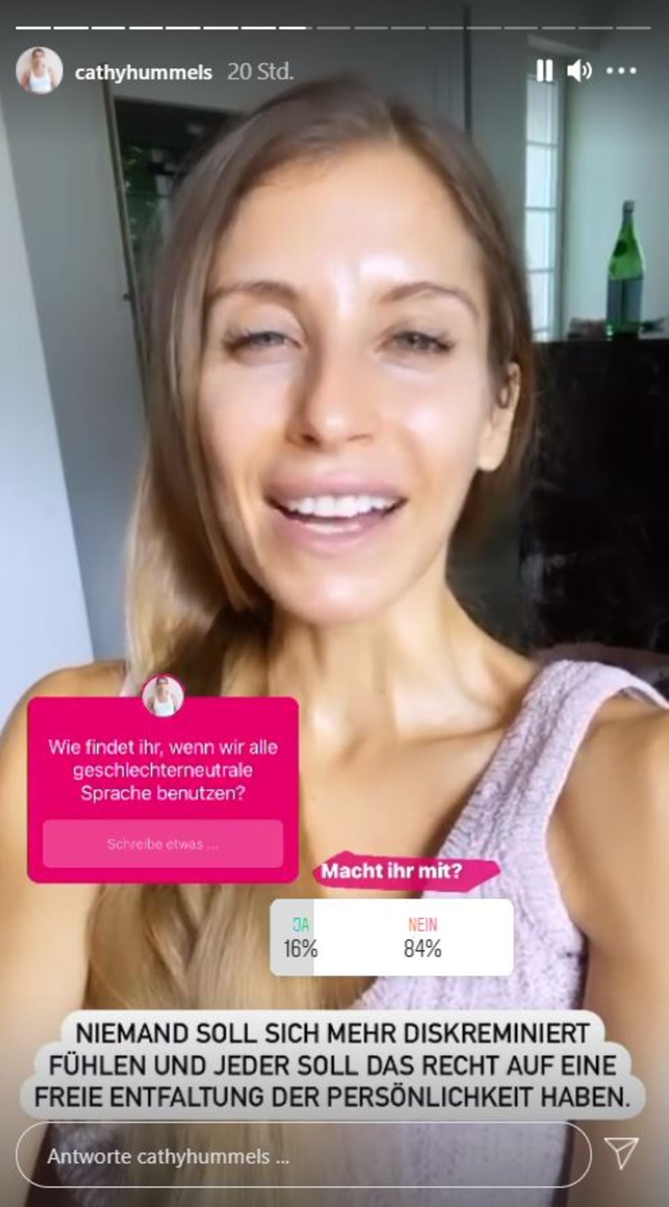 Influencerin Cathy Hummels
