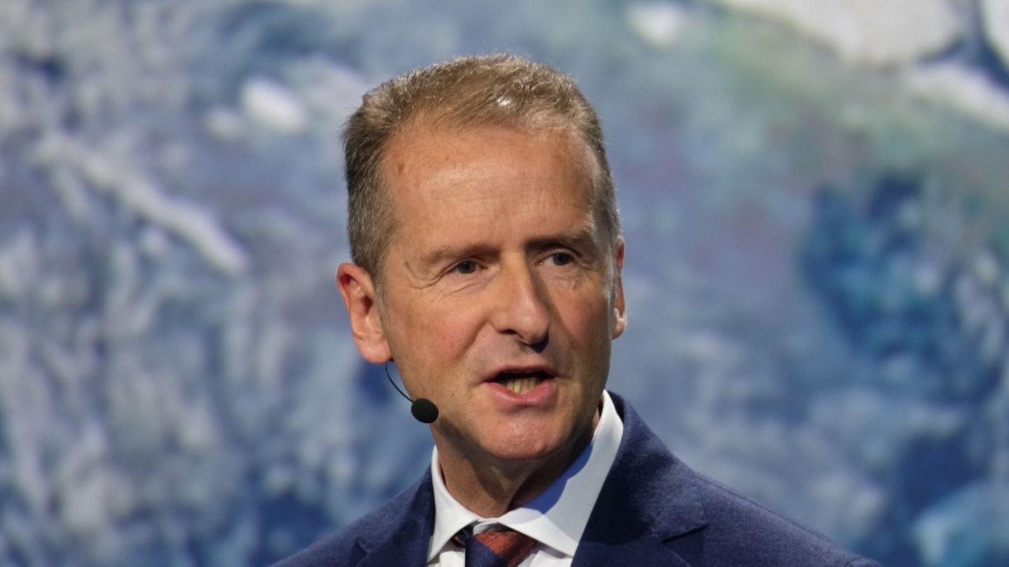 Herbert Diess, Vorstandsvorsitzender der Volkswagen-AG