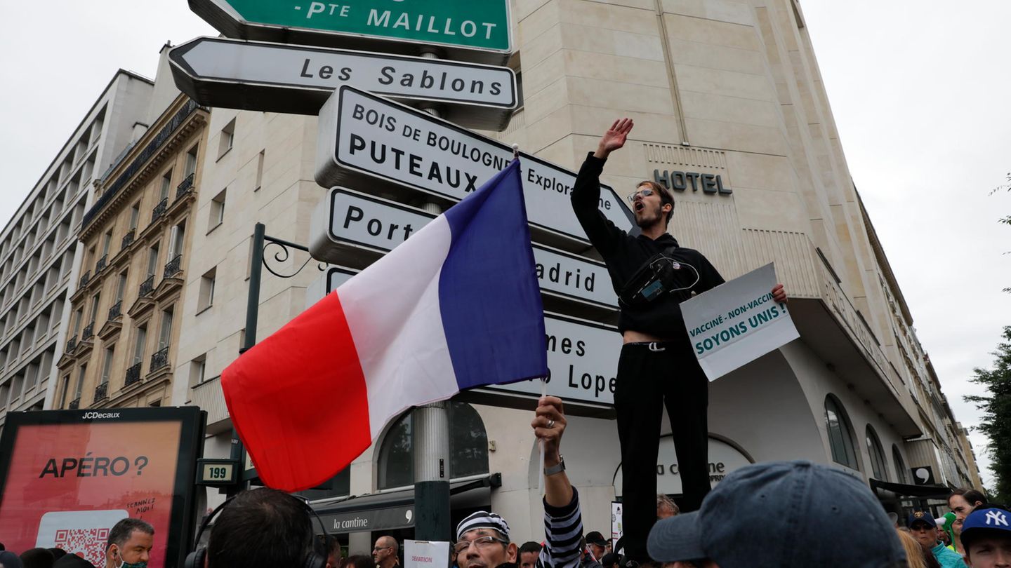 France: Demonstrations against corona rules are having an effect
