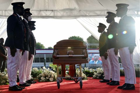 Beisetzung von Haitis Präsident Jovenel Moïse