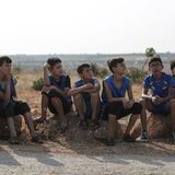 Die Kinder trugen die Farben ihres Lagers