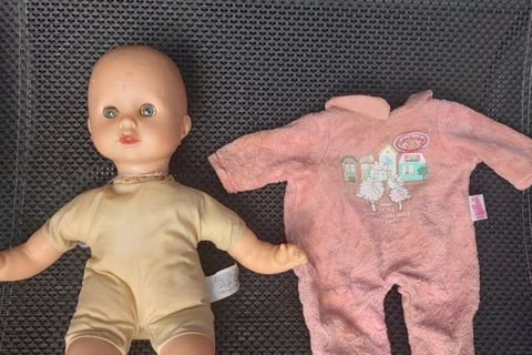 Eine gereinigte Puppe