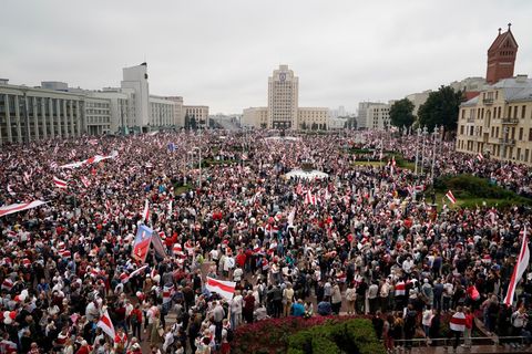 Ein Jahr Proteste in Belarus