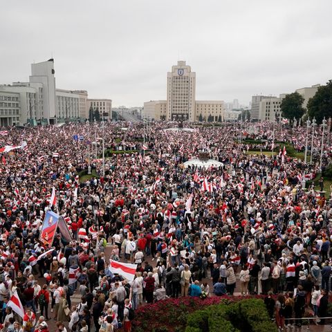 Ein Jahr Proteste in Belarus