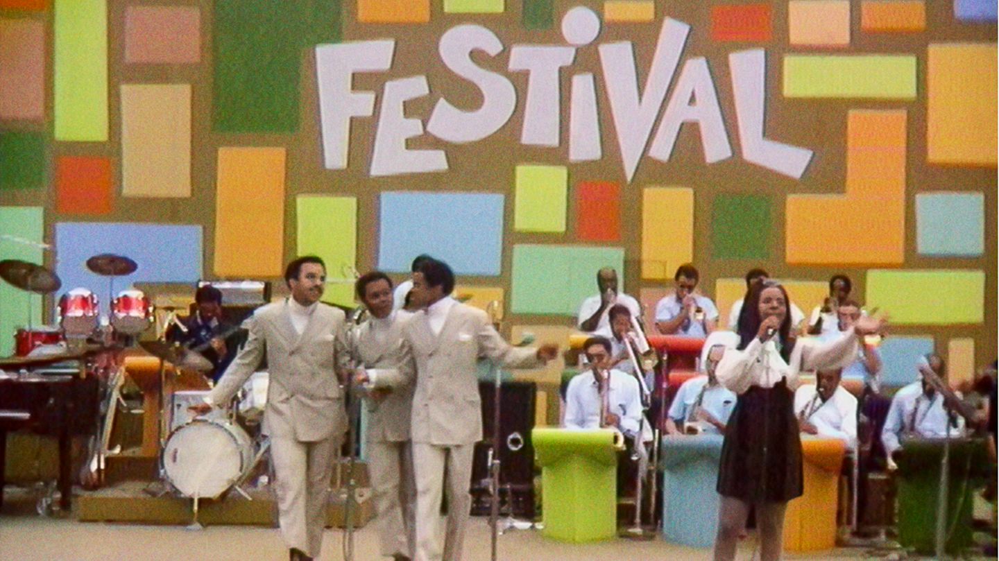 GLADYS KNIGHT & the Pips beim Harlem Cultural Festival in 1969