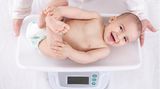 Das Baby ist nun vier bis fünf Wochen alt. Nun kann es einen Kinderarzt oder eine Kinderärztin in der Praxis kennenlernen. Beim ersten Mal spricht der Arzt ausführlich mit den Eltern. Er fragt, auf welche Weise und wie viel das Kind trinkt, wie es schläft, ob es häufig schreit oder ob es Blähungen hat. Außerdem will er wissen, ob das Kind Vitamin D und Fluor bekommt. Auch bei dieser Untersuchung - der U3 - misst der Arzt Körpergröße, Gewicht und Kopfumfang des Babys. So prüft er, ob es wächst und gedeiht. Er horcht noch einmal, ob Herz und Lungen einwandfrei arbeiten. Und er löst die angeborenen Reflexe aus.  Genauer Blick auf Augen, Ohren und Hüften  Eltern haben es längst beobachtet: Das Baby schaut manchmal seine Händchen an und erwidert auch schon mal ihr Lächeln. Der Kinderarzt vergewissert sich jetzt, dass es auch schon einen Gegenstand mit den Augen fixieren und verfolgen kann. Mit einem sogenannten Augenspiegel leuchtet er zudem in die Augen des Kindes, um einen Schielfehler oder eine Trübung der Linse frühzeitig zu entdecken. Der Arzt will auch sicher sein, dass das Kind hört. Er prüft, ob der Hörtest durchgeführt wurde und ob eventuell eine Kontrolle notwendig ist. Meistens bekommen Eltern auch einen Fragebogen, mit dessen Hilfe sie zuhause das Hörvermögen ihres Kindes in den nächsten Monaten und Jahren prüfen können.