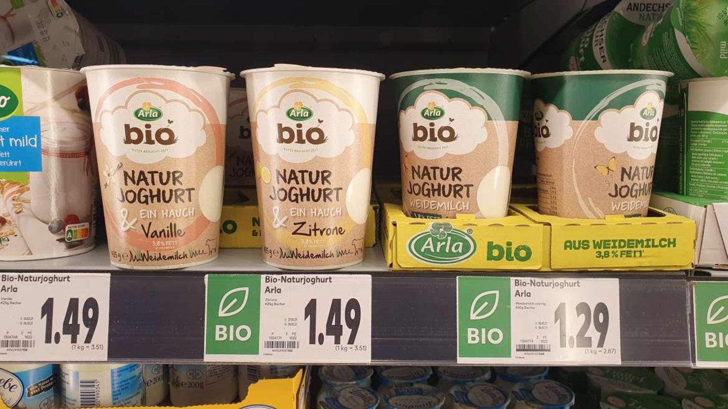 Bio-Joghurt von Arla
