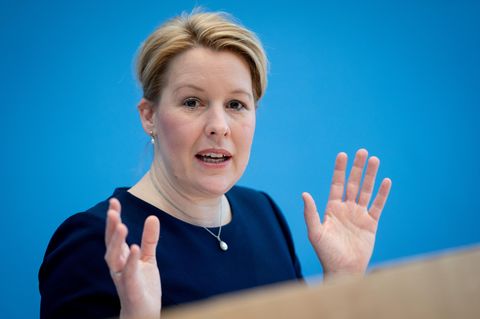 Franziska Giffey (SPD), frühere Bundesministerin für Familie, Senioren, Frauen und Jugend