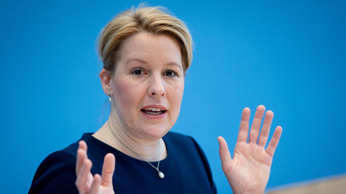 Franziska Giffey (SPD), frühere Bundesministerin für Familie, Senioren, Frauen und Jugend