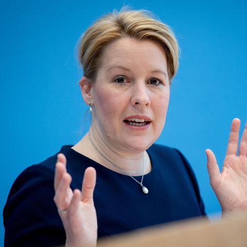 Franziska Giffey (SPD), frühere Bundesministerin für Familie, Senioren, Frauen und Jugend