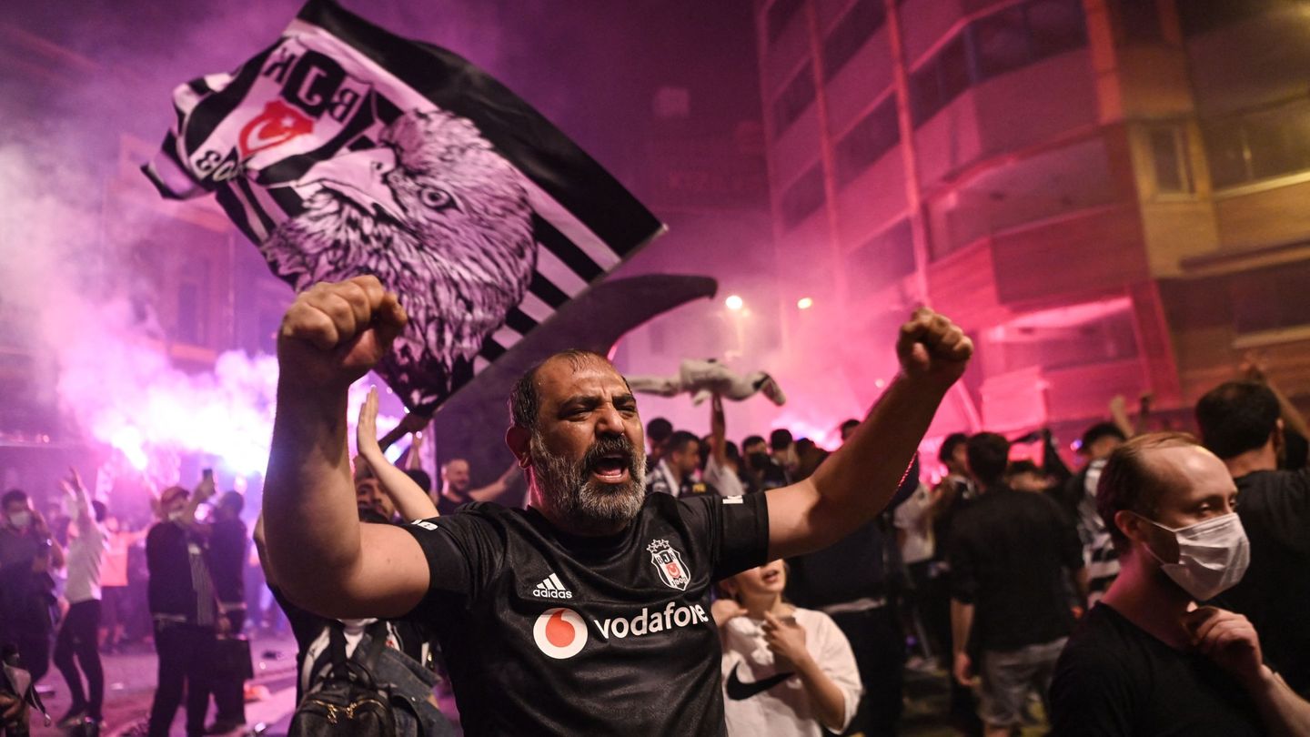 Besiktas Fans in Zürich