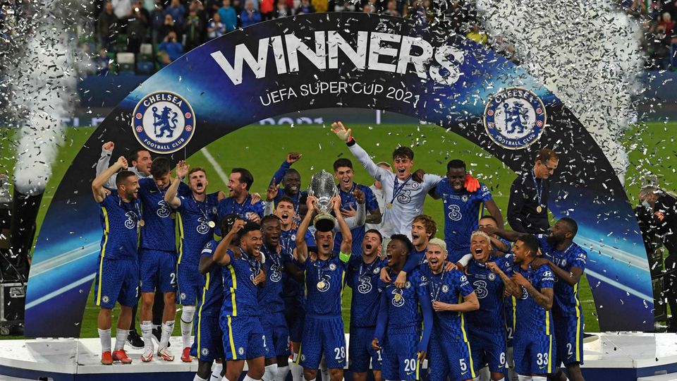 Sieg für den FC Chelsea: Die Mannschaft von Trainer Thomas Tuchel gewinnt den Supercup.