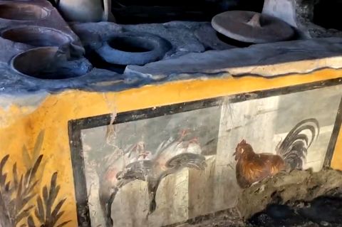 Antike Imbissbude in Pompeji