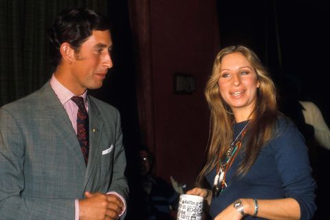 Barbra Streisand und Prinz Charles
