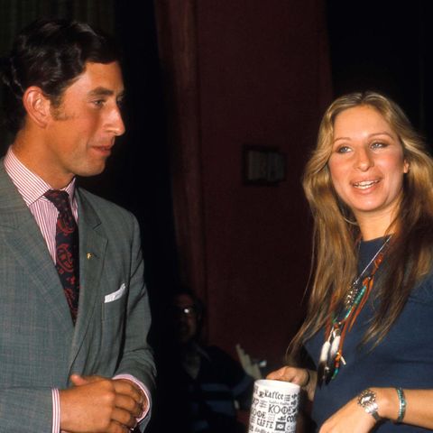 Barbra Streisand und Prinz Charles