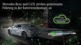 Mercedes Benz und CATL arbeiten bei der Batterietechnologie eng zusammen