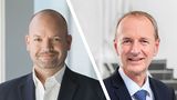 Mercedes Produktionsvorstand Jörg Burzer (li.) und German Wankmiller Vorsitzender der Geschäftsführung der GROB-Werke