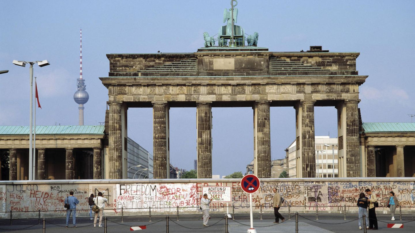Brandenburger Tor im Jahr 1988