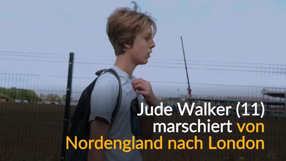 Video: Für eine CO2-Steuer - Elfjähriger läuft durch ganz England Video: Für eine CO2-Steuer - Elfjähriger läuft durch ganz England