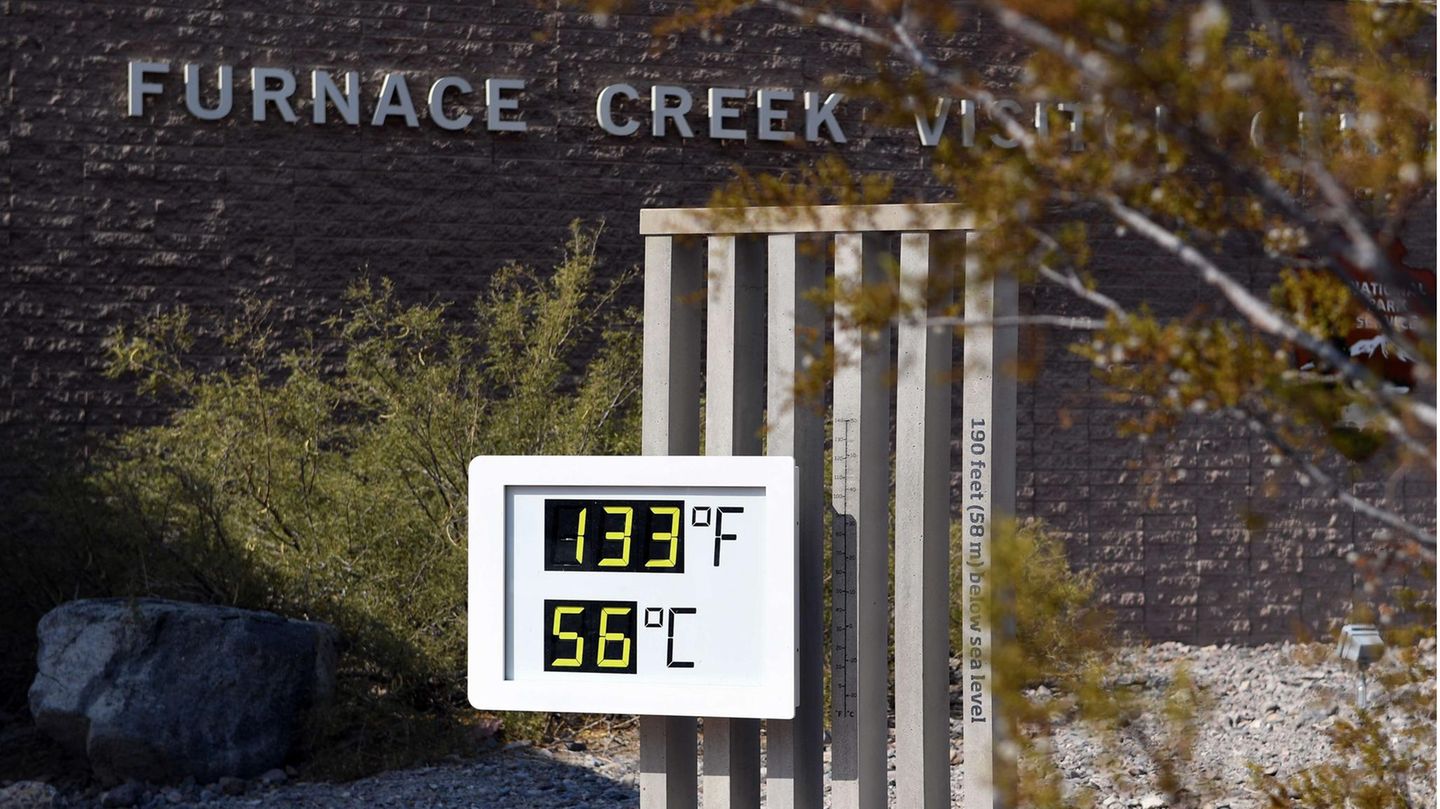 In Kalifornien wurden Mitte Juli Temperaturen von über 50 Grad Celsius gemessen