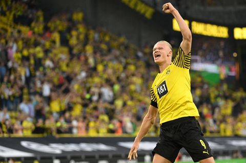 Erling Haaland zeigte sich im ersten Bundesliga-Spiel in Topform