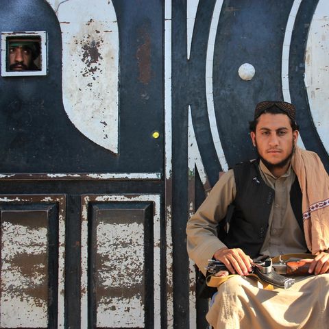 Ein Talibankämpfer in Herat