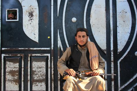 Ein Talibankämpfer in Herat