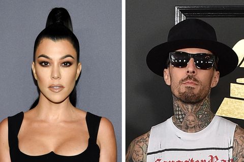 Kourtney Kardashian und Travis Barker