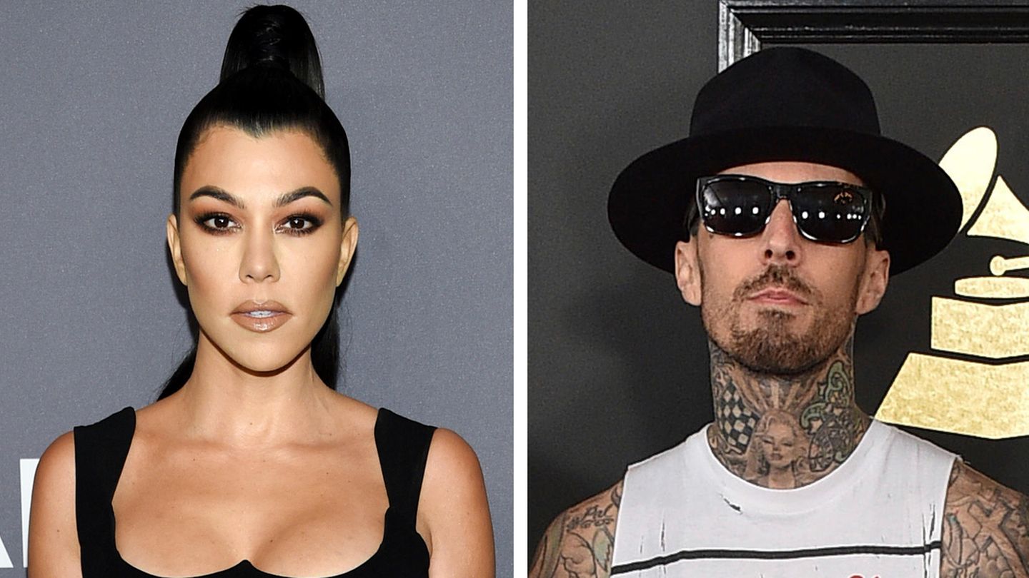 Kourtney Kardashian und Travis Barker