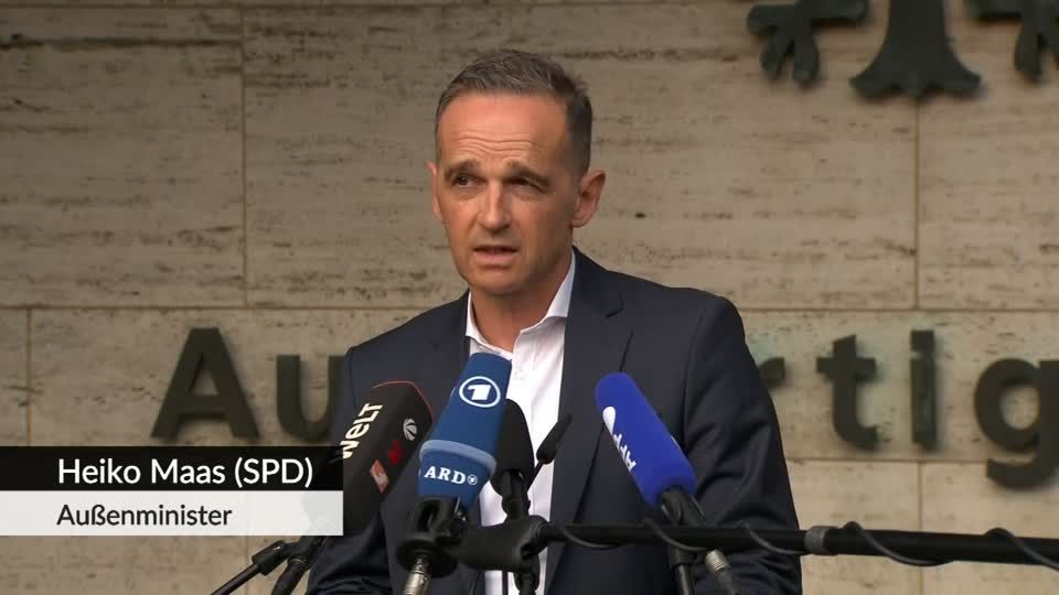 Video: Maas: Operatives Team der Botschaft bleibt in Kabul Video: Maas: Operatives Team der Botschaft bleibt in Kabul